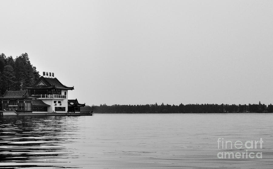 Chinese Lake House Photograph by Matt Malloy
