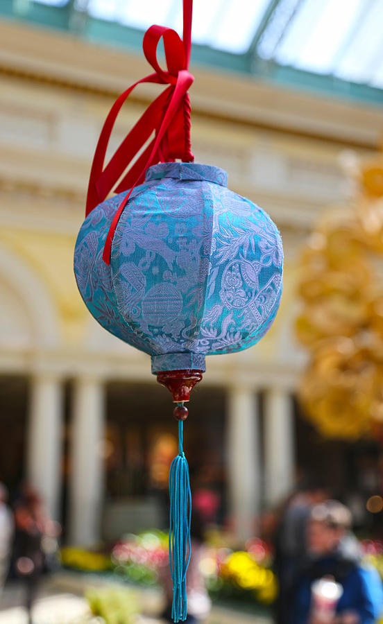 Chinese Lantern - Bellagio Photograph by Michael Hope