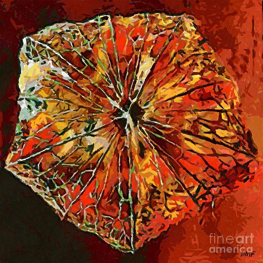 Chinese lantern Painting by Dragica  Micki Fortuna