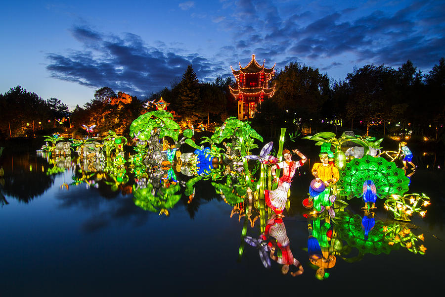 Chinese Lantern Festival Photograph by Mircea Costina Photography