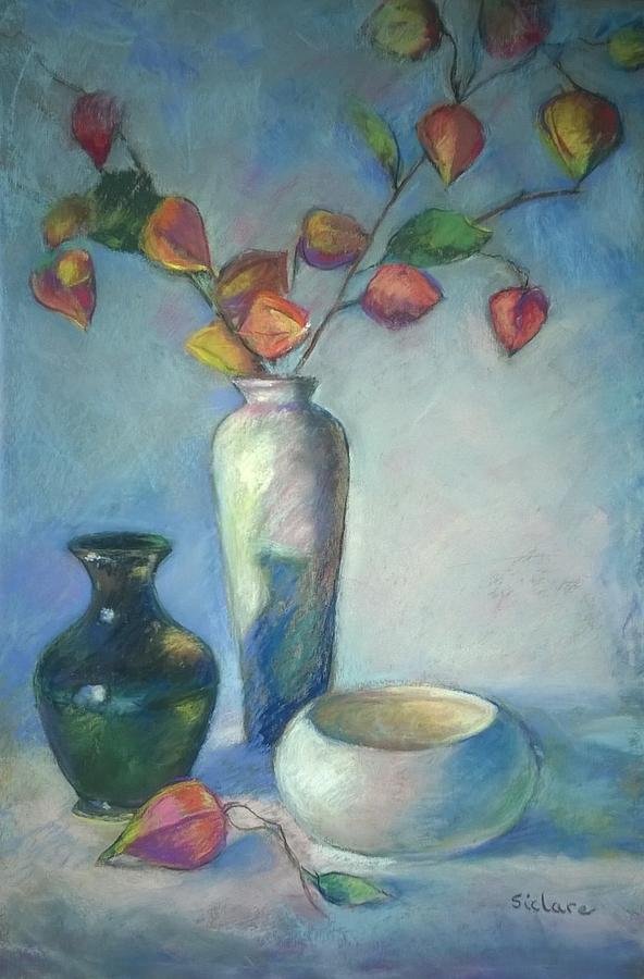 Still Life Painting - Chinese Lanterns by Dorothy Siclare