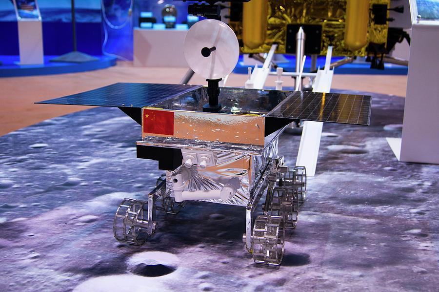 Chinese Lunar Rover Model Photograph by Mark Williamson/science Photo Library