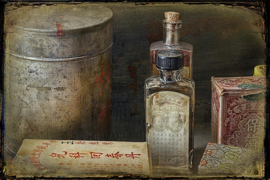 Chinese Photograph - Chinese Medicinals by Ed Hall