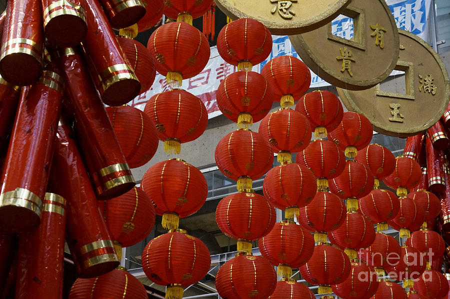 Chinese New Year Decorations Photograph by John  Mitchell