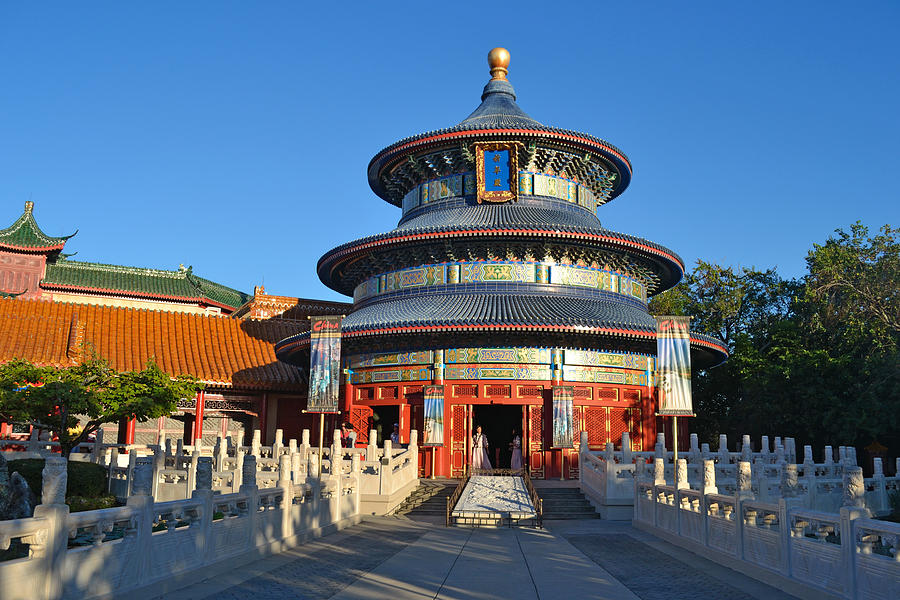 Chinese Pavillion Photograph By Harold Shull Fine Art America 8415