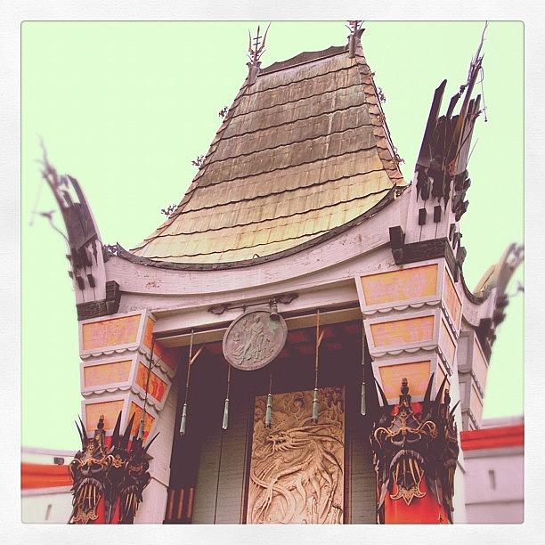 Cool Photograph - Chinese Theater by Jill Battaglia