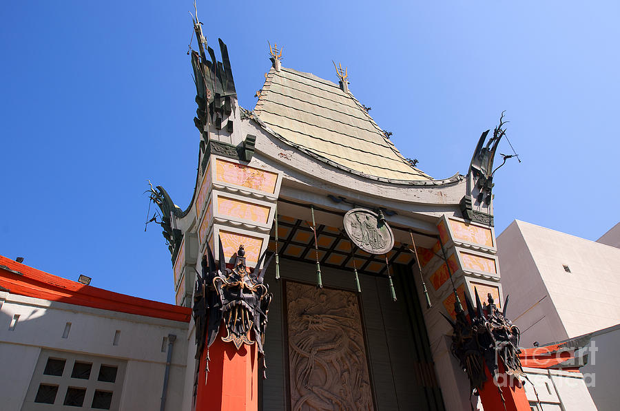 Chinese Theatre in Hollywood Photograph by Brenda Kean