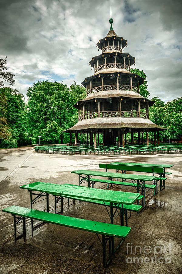 Chinesischer Turm I Photograph by Hannes Cmarits