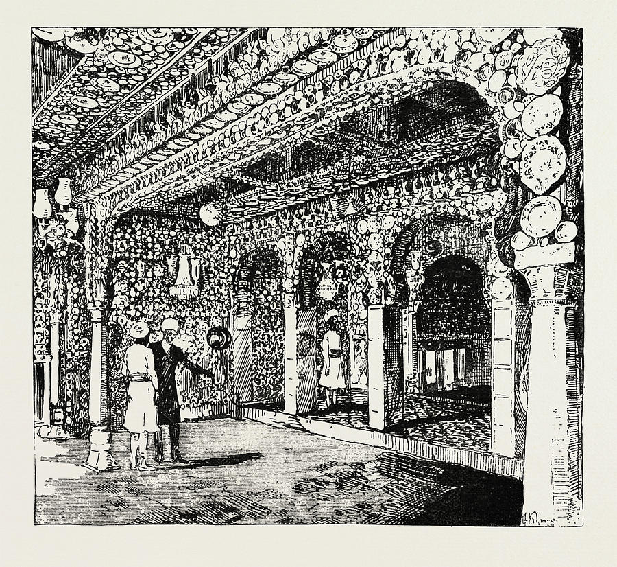 Chini Khuna, China-room, At Sir Salar Jungs Palace Drawing by Litz ...