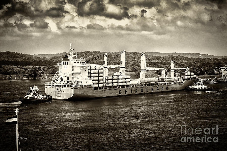 Chipolbrok Galaxy Panama Canal Photograph by Rene Triay FineArt Photos