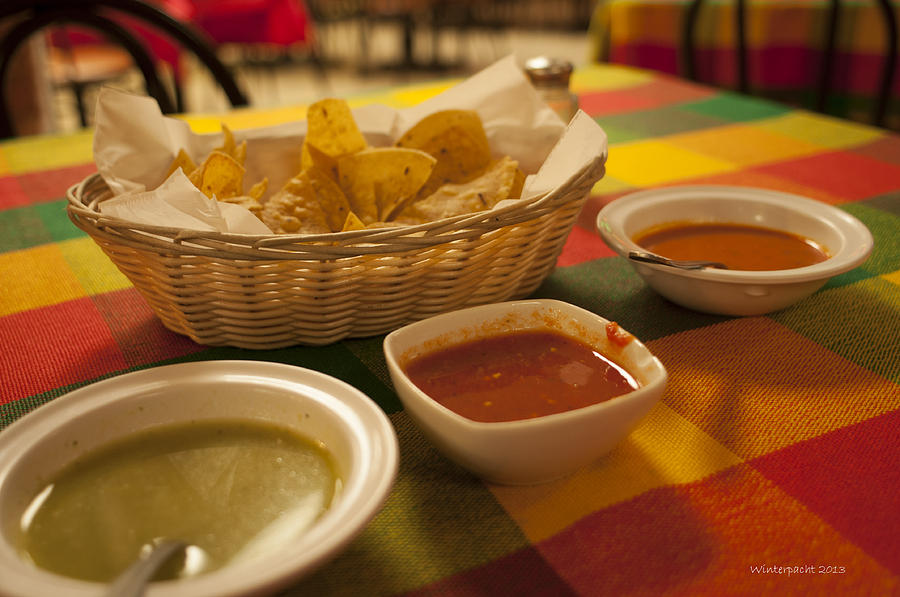 Chips and Salsa Photograph by Miguel Winterpacht