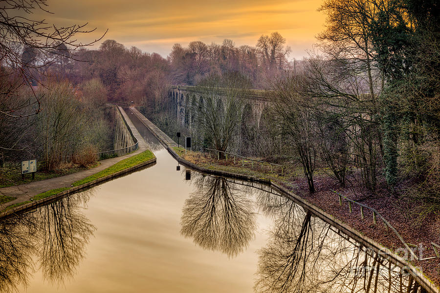 Chirk Aqueduct Photograph by Adrian Evans