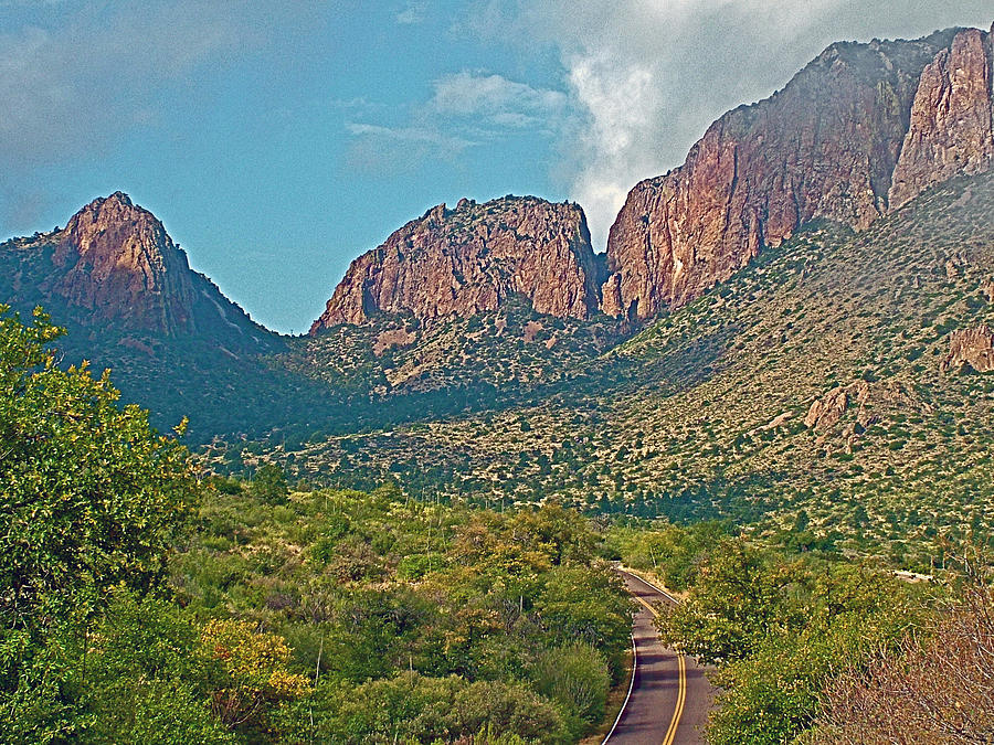Chisos Mountain Basin in Big Bend National Park-Texas Photograph by Ruth Hager