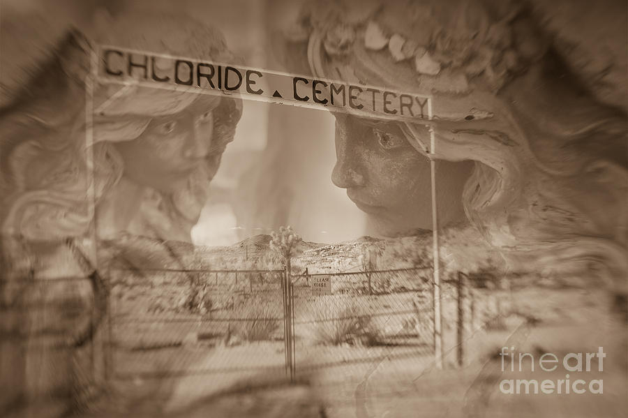 Chloride Cemetery Photograph by Marianne Jensen