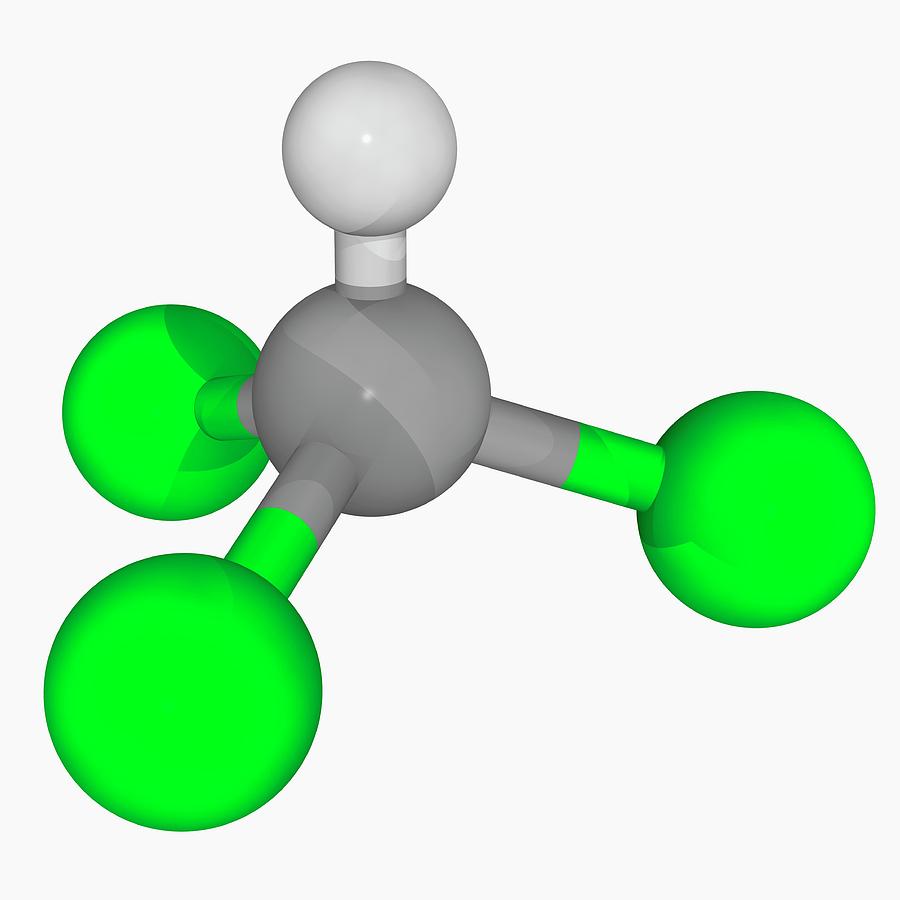 Chloroform Molecule by Laguna Design/science Photo Library 