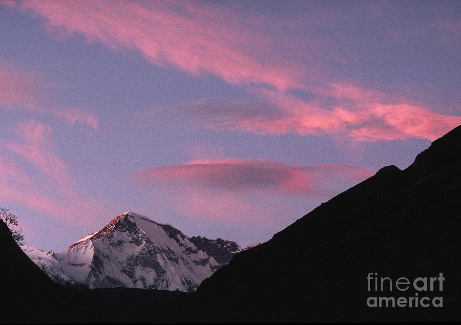 Cho Oyu Peak - Khumbu District Nepal Photograph by Craig Lovell