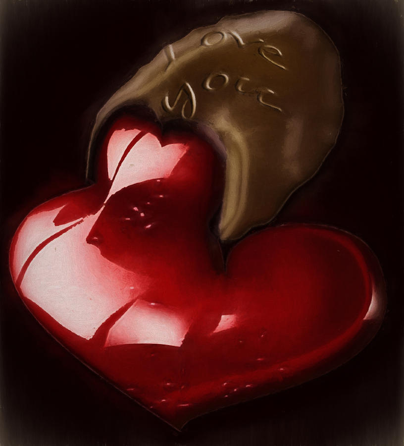Chocolate - Valentines Lust Digital Art