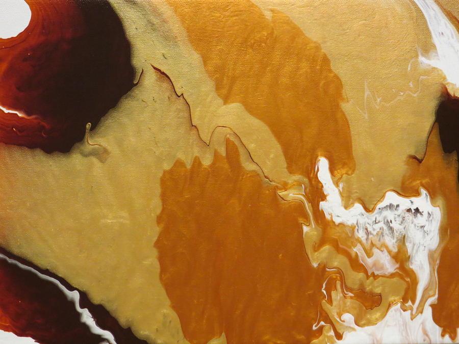 Chocolate And Caramel Painting