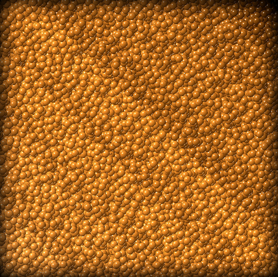 Chocolate Bubbles Texture Background Photograph by Valentino Visentini