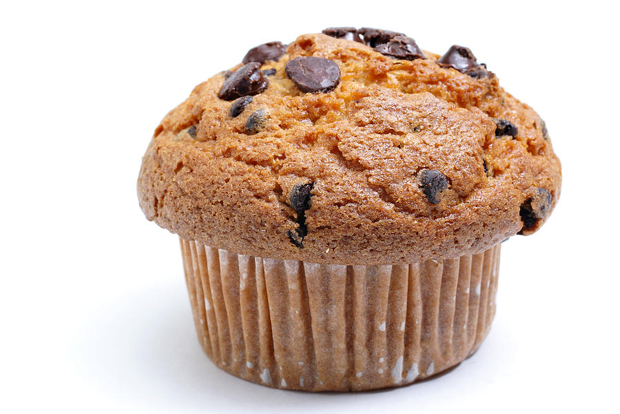 Chocolate Chip Muffin Photograph by Dlerick