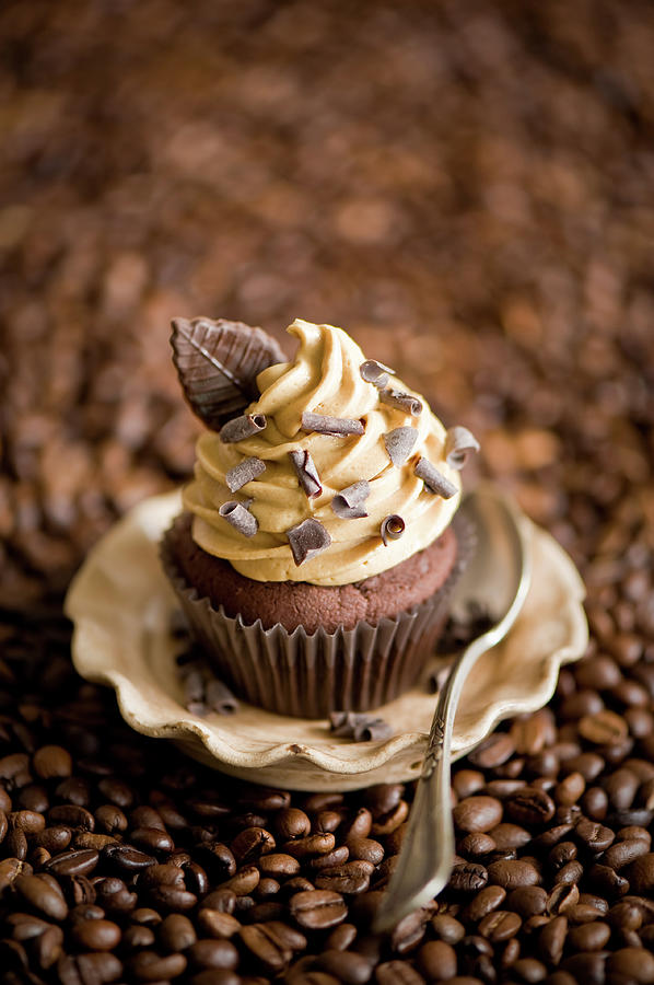 Chocolate Cupcake Photograph by Verdina Anna