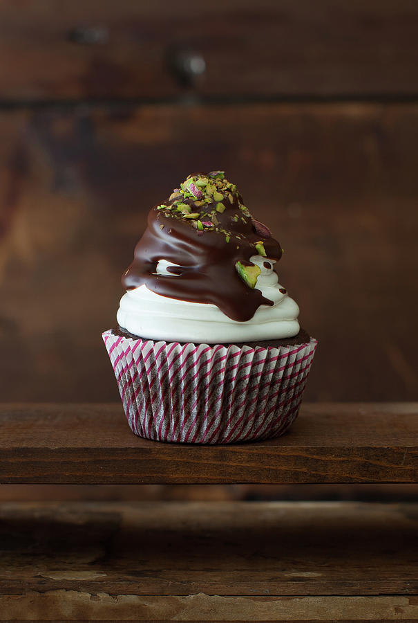 Chocolate Cupcake Photograph by Yelena Strokin