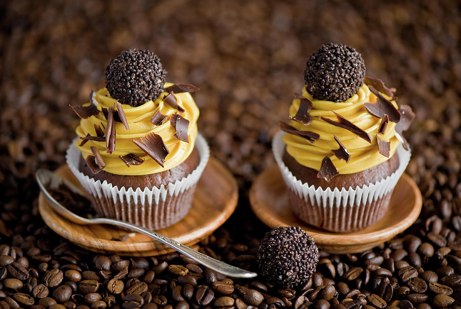 Chocolate Cupcakes Photograph by Verdina Anna