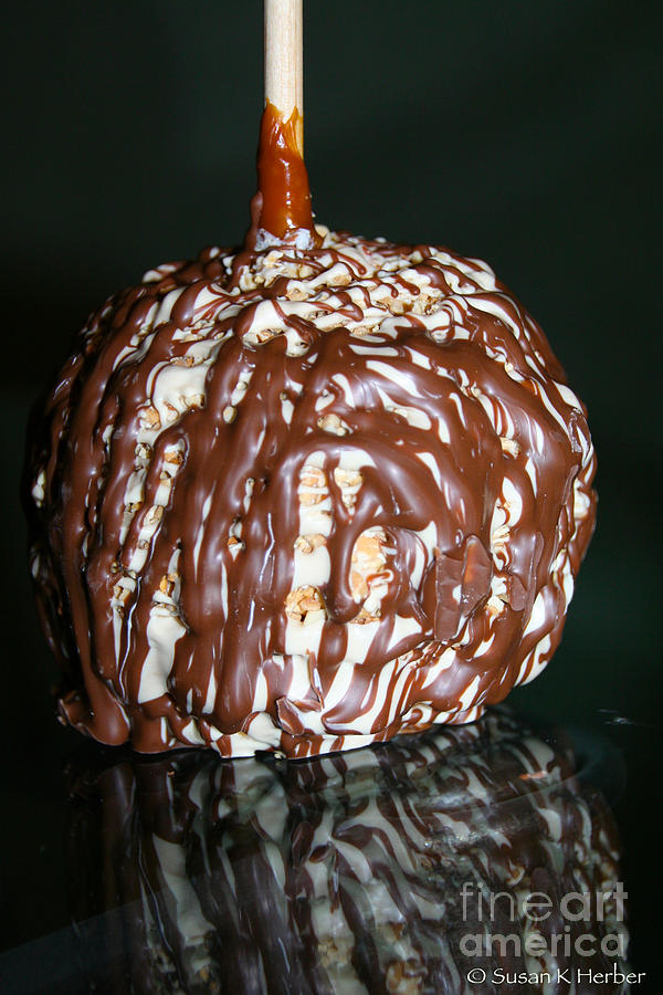 Chocolate Drizzled Photograph by Susan Herber
