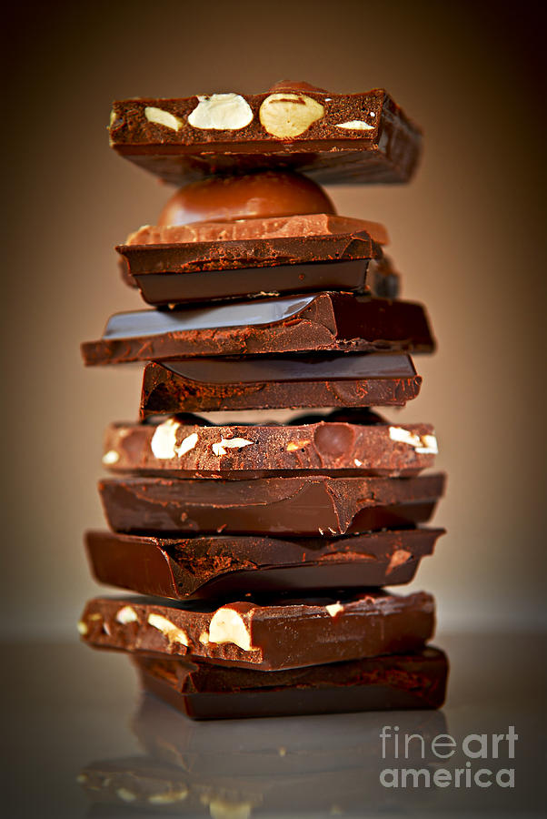 Chocolate Still Life Photograph - Chocolate by Elena Elisseeva
