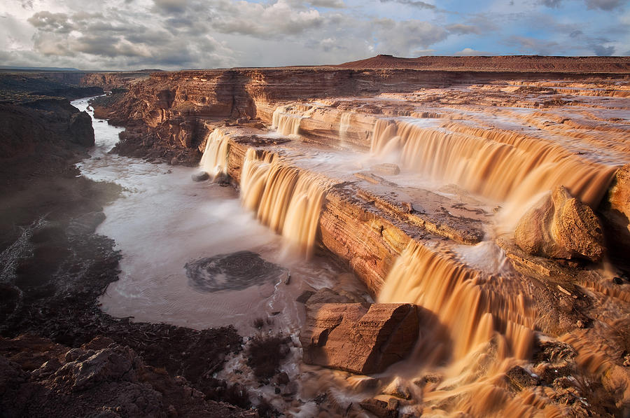 Waterfall Photograph - Chocolate Falls by Guy Schmickle