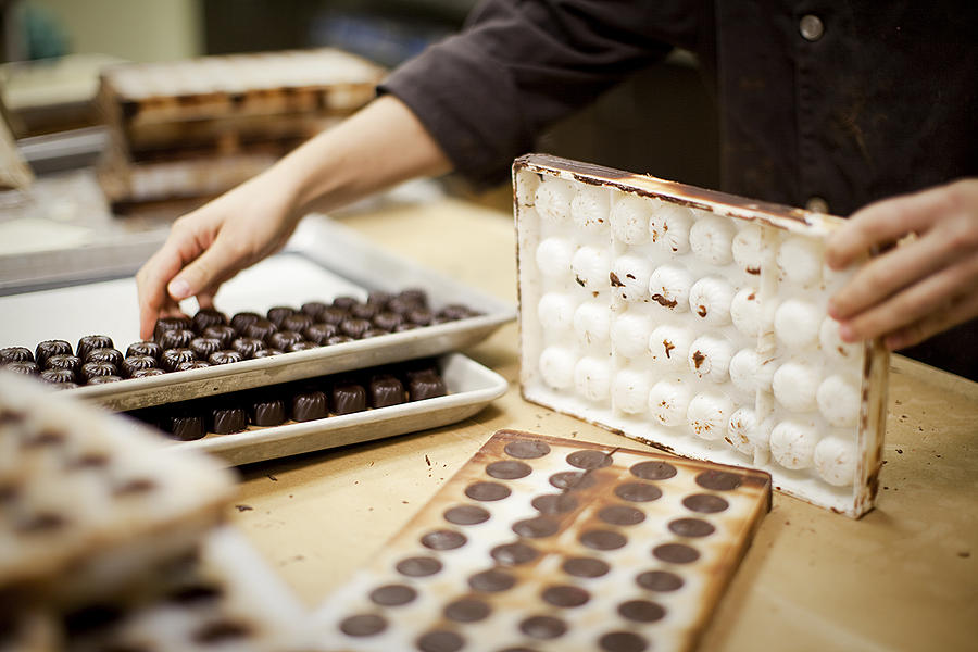 Chocolate Production Photograph by Twohumans