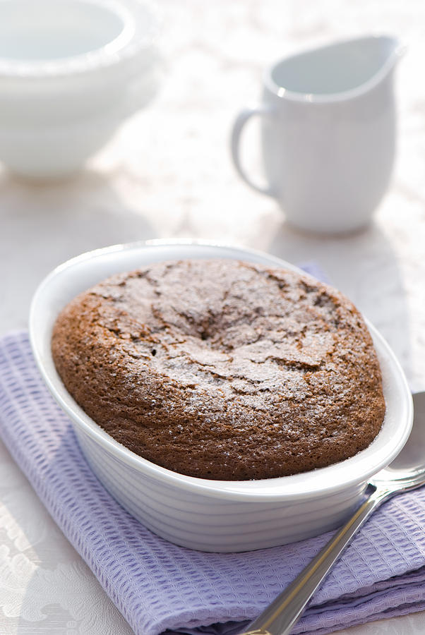 Cake Photograph - Chocolate Pudding by Amanda Elwell