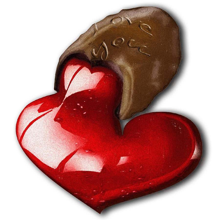 Chocolate - Valentines Delight Digital Art