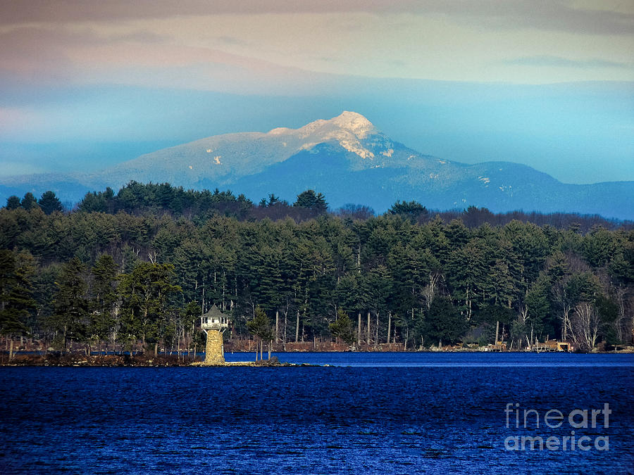 Landscape Photograph - Chocorua and Spindle Point by Mim White