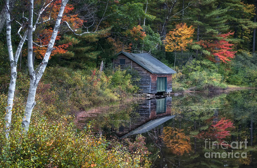 Fall Photograph - Chocorua Lake Reflection by Scott Thorp