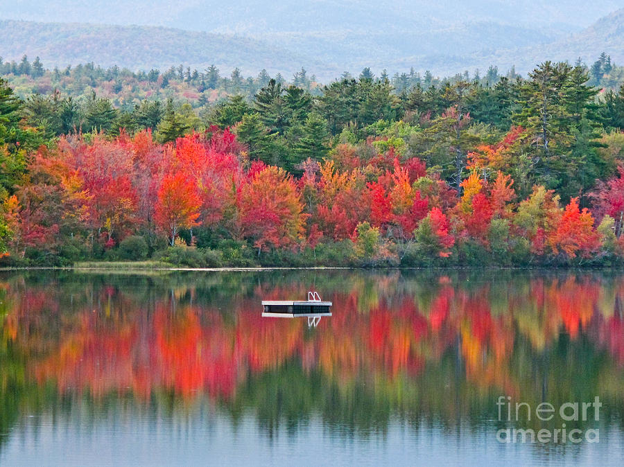 Fall Photograph - Chocorua Lake by Scott Moore