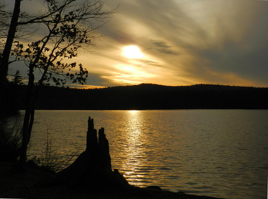 Chocorua Lake Sunset Photograph