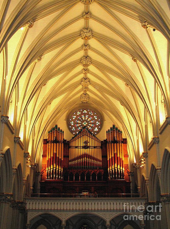 Choir Loft at Saint Josephs Cathedral Buffalo New York Photograph by Rose Santuci-Sofranko