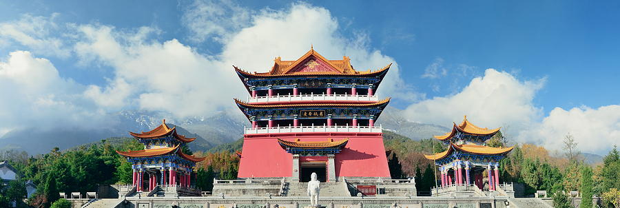 Chongsheng Monastery Photograph by Songquan Deng