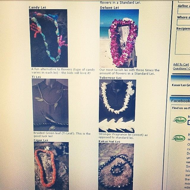Airport Photograph - Choosing Which #lei We Want When We by Crystal Duncanson