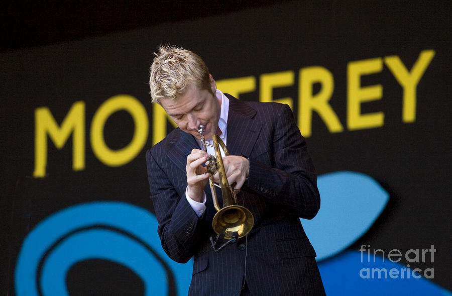 Chris Botti Plays Trumpet Photograph by Craig Lovell