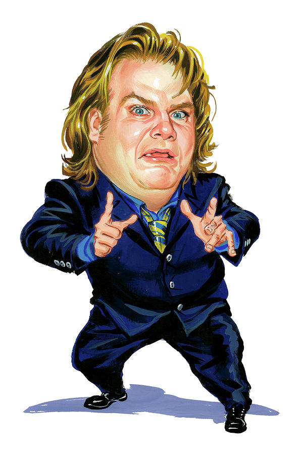 Chris Farley Painting by Art  
