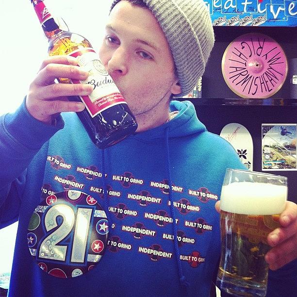 Party Photograph - Chris Is 21 Today! #birthday #party by Creative Skate Store