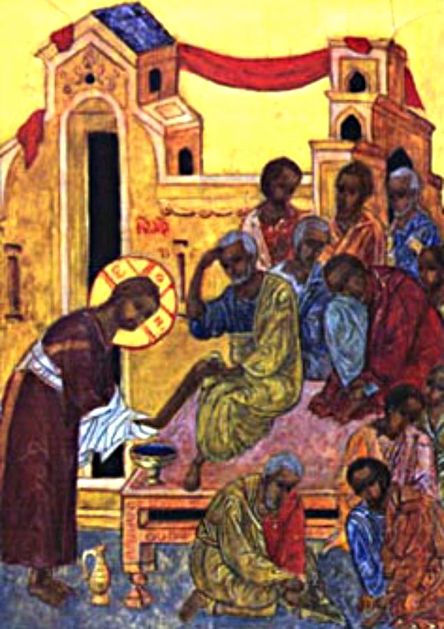 Christ And The Apostles Painting By Fr Richard G Cannuli Osa