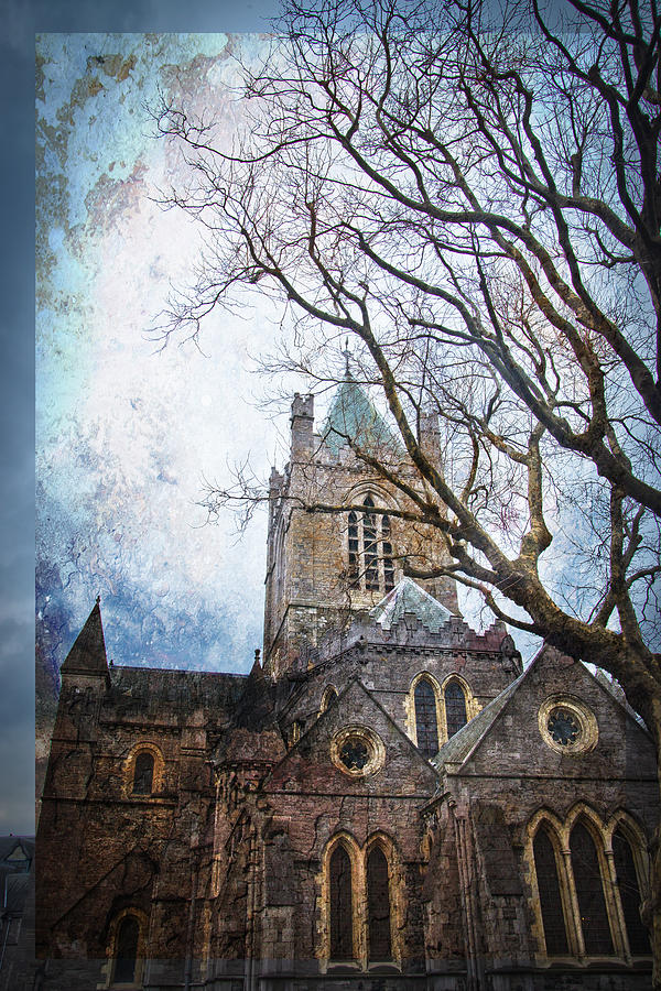 Architecture Photograph - Christ Church Cathedral Dublin by Alex Art