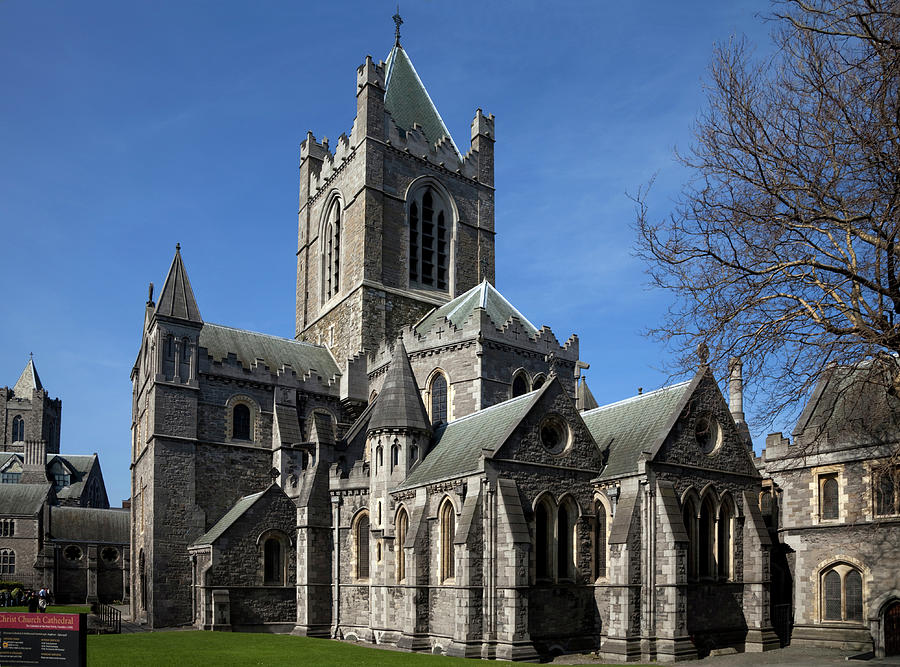 Christ Church Cathedral, Rebuilt Photograph by Panoramic Images - Pixels