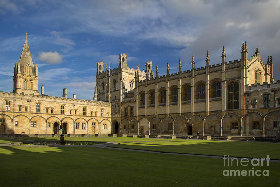 Christ Church College - Oxford Photograph by Brian Jannsen