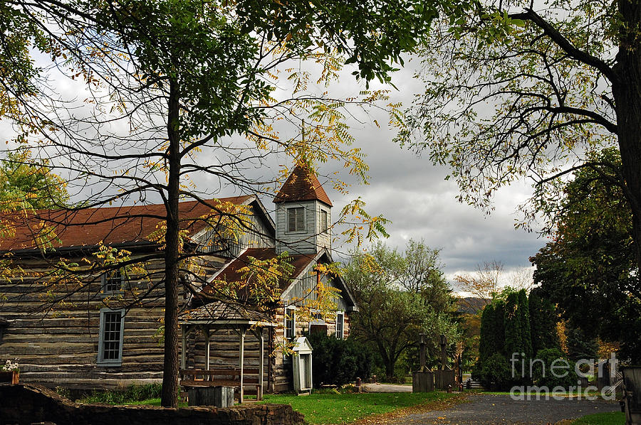 Tree Photograph - Christ Church by Lois Bryan