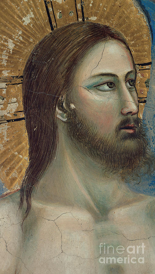 Christ Painting by Giotto di Bondone