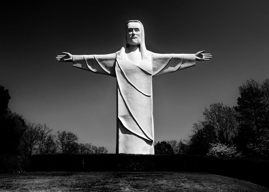 Christ of the Ozarks Photograph by Benjamin Yeager